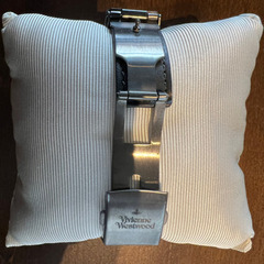 元値5万3900円【Vivienne Westwood】ARGYLE時計グレー✖️ブルー
