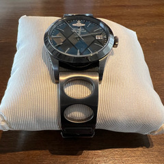 元値5万3900円【Vivienne Westwood】ARGYLE時計グレー✖️ブルー