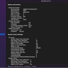 Macbook Pro 13” A1706 late 2016