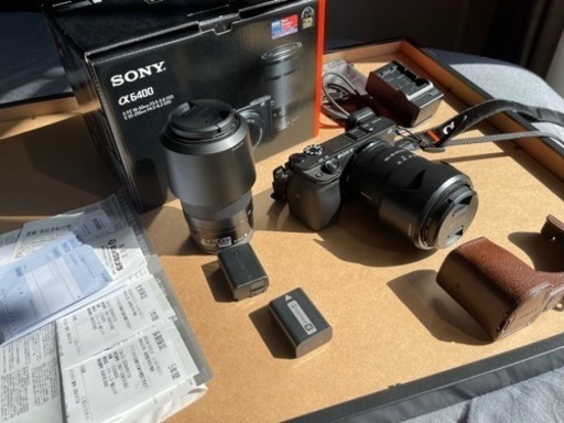 ソニーSony a6400セット(18-135mm\u002655-210mm)