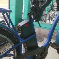 電動自転車　26インチ　ブルー　割と美品