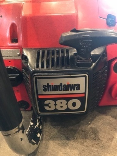【中古】新ダイワ エンジンチェーンソー 380