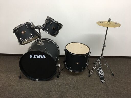 TAMA タマ Imperialstar インペリアルスター  22”ドラムセット つや消しブラック マット調  Blacked Out Black