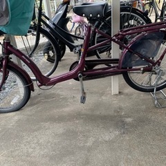 値下げ！！美品！！傷なし！！急いでます！子供乗せ自転車　ギア付き　説明書付き