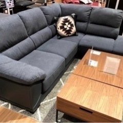 コーナーソファー　ニトリ　ウォール