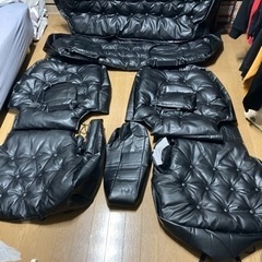 bB NCP30系前期用 Zstyle レザーシートカバー