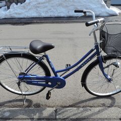 消費税 防犯登録料コミコミ価格　中古自転車　26インチ　ブルー　...