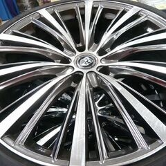 ホイール付タイヤセット　パフォーマンスホイールズ 20インチ ダンロップ VEURO 245/35R20 4本セット 中古 苫小牧西店