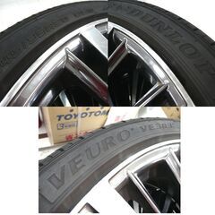 ホイール付タイヤセット　パフォーマンスホイールズ 20インチ ダンロップ VEURO 245/35R20 4本セット 中古 苫小牧西店