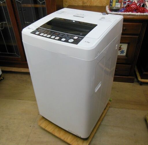 【販売終了しました。ありがとうございます。】Hisense　5.5㎏　ステンレス槽　全自動洗濯機　HW-T55A　2017年製　中古品　/　相模原市　リサイクルショップ