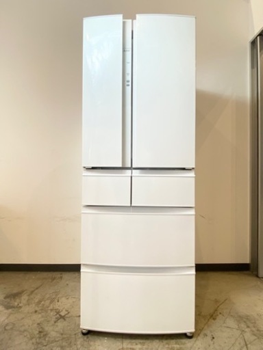 2020年製 三菱 ノンフロン冷凍冷蔵庫 MR-R46E-W 462L - キッチン家電