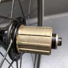 レア品！！新品タイヤ付き！カーボンホイール(後)SACRA 50mm