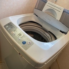 ☆洗濯機 ハイアール 50/60hz 無料！