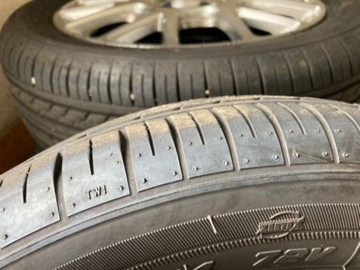 タイヤ、ホイール 165/5514 タイヤ 社外アルミ 日産オッティ EK ワゴンR等