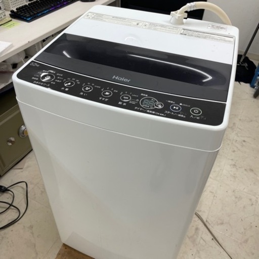 ハイアール5.5キロ全自動洗濯機仕　しわケア