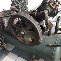 中古】岩田塗装工業株式会社 200V コンプレッサー SC-270B-12