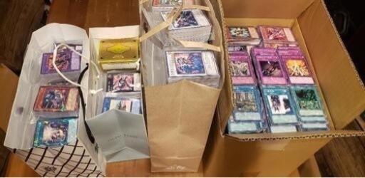 遊戯王カード。超大量