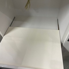 福山木工所 食器棚 3面 収納多数 鏡面仕上 中古