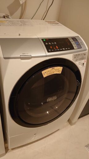 ２０１７年製　日立ドラム式洗濯機【日立電気洗濯乾燥機】型式ＢＤ-ＳＶ１１０ＡＬ形