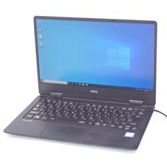 中古美品 高速SSD搭載 Wi-Fi有 軽量 ノートパソコン NEC PC-VKT12HZG1 12.5