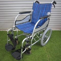 【中古】　車椅子　マツナガ　自走式　左右タイヤ新品交換済み