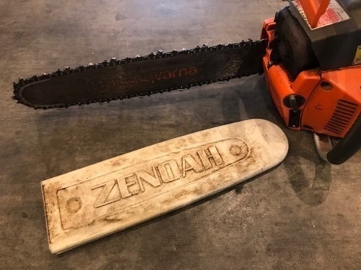 中古】Husqvarna エンジンチェーンソー 39