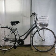 B851　限定特価　整備済み★ブリヂストン　アルベルト　シルバー　5段変速★ 中古自転車 【27インチ 】