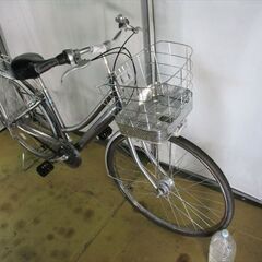 B851　限定特価　整備済み★ブリヂストン　アルベルト　シルバー　5段変速★ 中古自転車 【27インチ 】