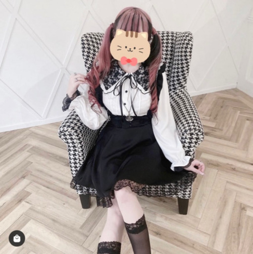 地雷系女子 ブラウス ゆー 和泉砂川の服 ファッションの中古 古着あげます 譲ります ジモティーで不用品の処分