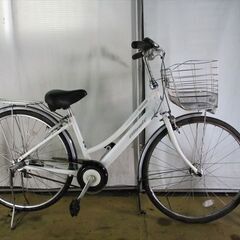 B855　限定特価　整備済み★ブリヂストン　アルベルト　ホワイト★ 中古自転車 【26インチ 】 
