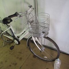 B855　限定特価　整備済み★ブリヂストン　アルベルト　ホワイト★ 中古自転車 【26インチ 】 