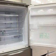 シャープ 3ドア冷蔵庫 350L SJ-W351C-S C28-02