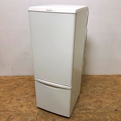パナソニック 168L 2ドア冷蔵庫 NR-B17BW-W 2019年製　/SL1