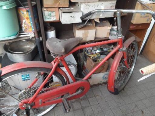 レトロ 丸石自転車 郵政自転車 実用車