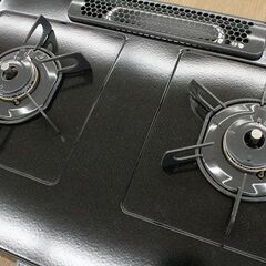 美品!!NORITZ/ノーリツ NG80QVM ピッタリフィット LPガス用 ガステーブル 2019年製