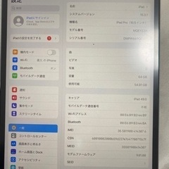【ネット決済】Apple iPad Pro 10.5インチ 64GB