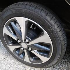 走行距離696km】ekクロススペース純正 165/55R15 アルミホイール