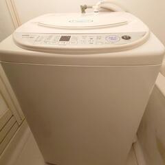 【ネット決済・配送可】全自動洗濯機6kg　風呂ポンプ付　日本製　