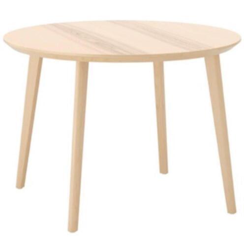 IKEA　リーサボー　丸テーブル