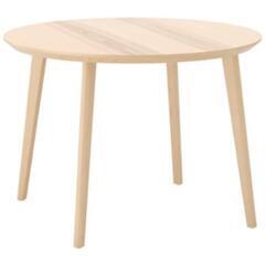 【ネット決済】IKEA　リーサボー　丸テーブル