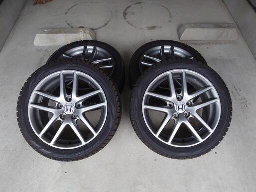 アコードユーロR(CL7)純正ホイール スタッドレス(225/45R17)セット
