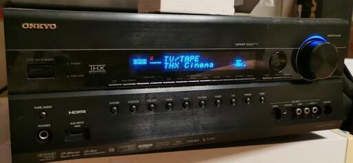 【お値引きしました!!】ONKYO オンキョー 7.1ch AVアンプ TX-SA707(B) THXサラウンドホームシアター