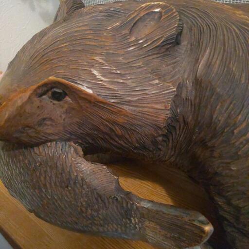 クラシック木彫りの熊 | monsterdog.com.br
