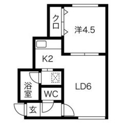 礼金ゼロ!★駅チカ★成約特典あり! アクアドール205 札幌市東...