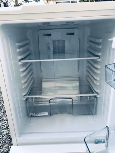 ②ET2197番⭐️ツインバードノンフロン2ドア冷凍冷蔵庫⭐️2021年式