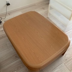 コタツテーブル　サイズ：縦70×横100×高さ30