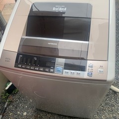取引中。日立　洗濯機、乾燥機　BW-D8TV