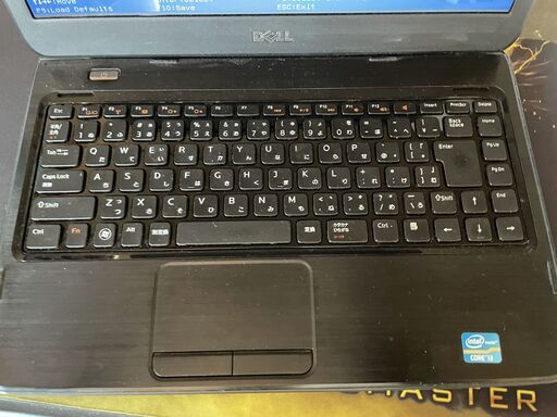 ノートパソコン DELL Inspiron N4050 core i3-2310M 2.1GHz MEM:4GB SSD:256GB