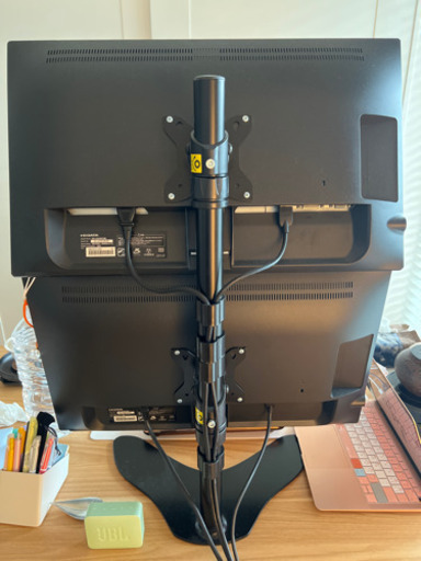デュアルモニタースタンド　液晶モニター2台　I-O DATA デュアルモニタースタンド 液晶モニター2台 I-O DATA マルチ