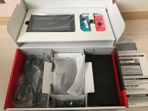 (本体) Nintendo Switch JOY-CON(L) ネオンブルー/(R) ネオンレッド」
